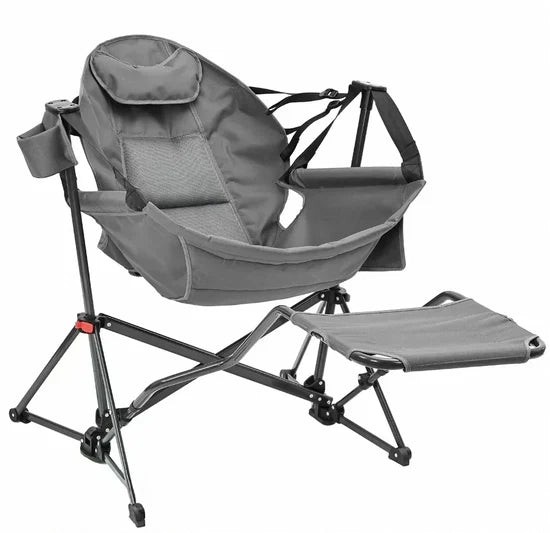 450lbs Heavy-Duty Swing Hammock Chair – Portable with Pedal, Perfect for Camping & Outdoor Trips